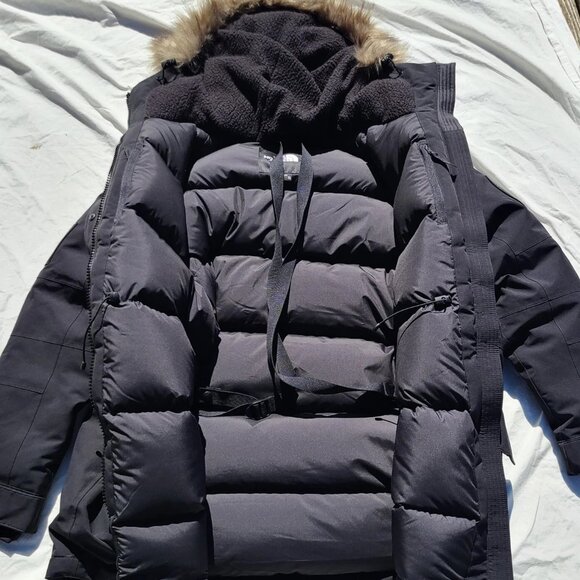 🆕 The North Face Women's Expedition Mcmurdo 700Down Parka Coat Jacket-TNF Black - Picture 8 of 9